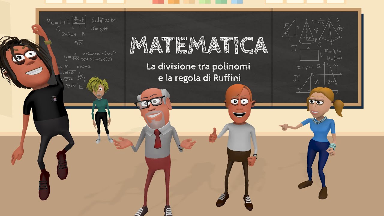 La divisione tra polinomi e la regola di Ruffini