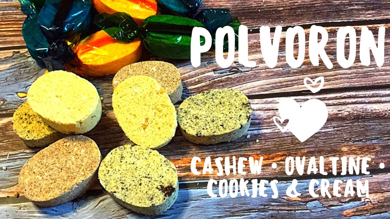 POLVORON in 3 FLAVORS| How to make polvoron | CL’s Kitchen