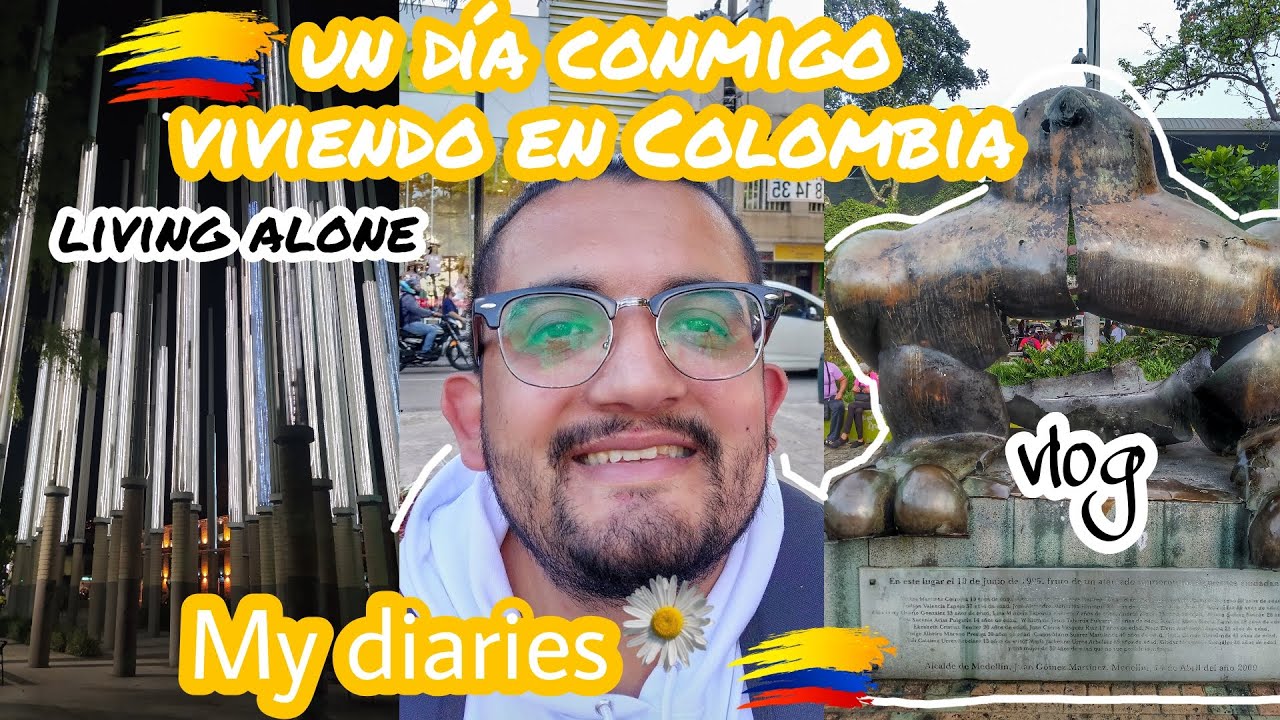 un DIA conmigo VIVIENDO solo en Colombia Ep. 01