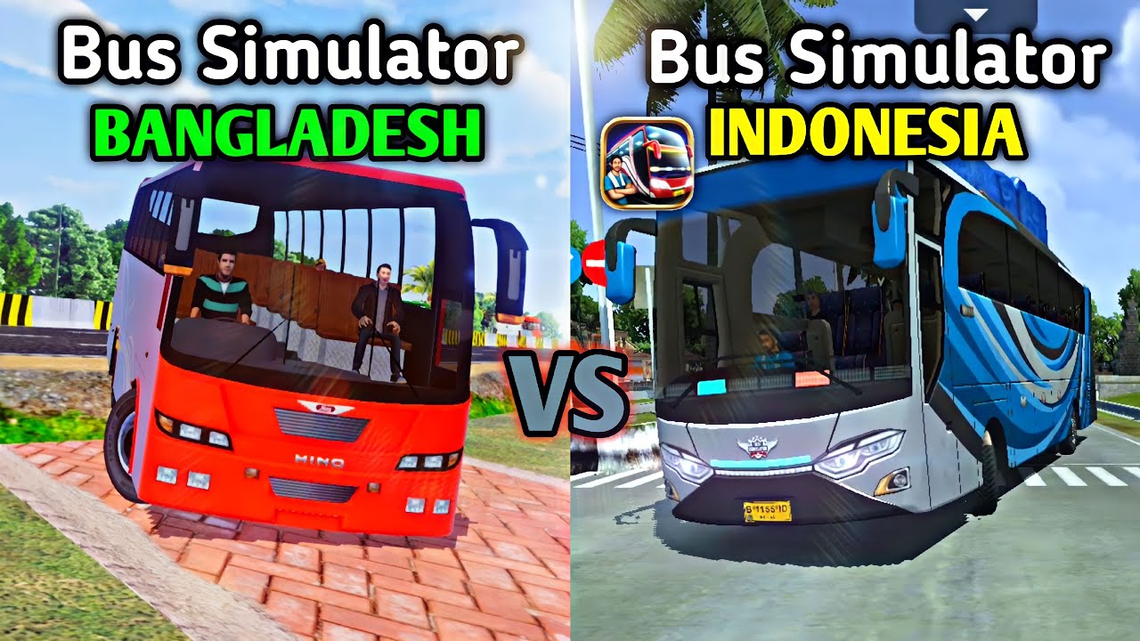 🚚Bus Simulator Indonesia VS Bus Simulator Bangladesh! - Who's is Best?