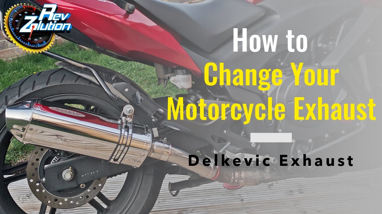 HOW TO INSTALL A MOTORCYCLE EXHAUST | DELKEVIC  EXHAUST | - Installation on the Honda CBF 1000