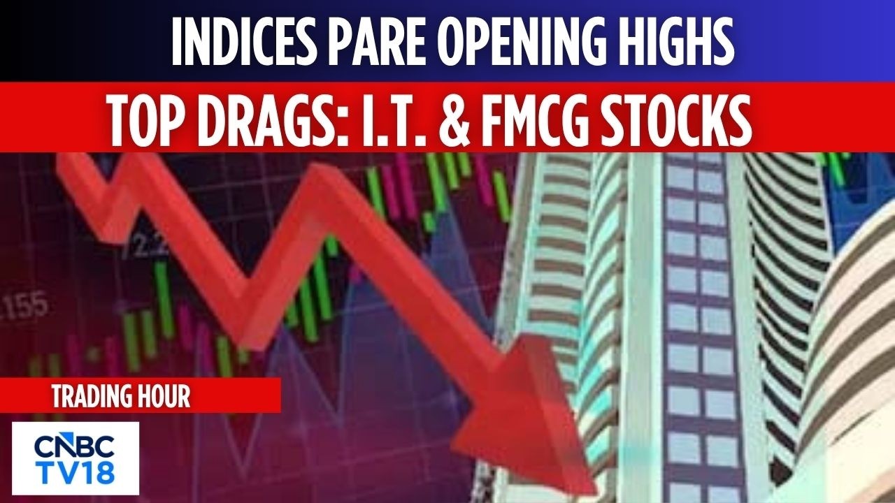 Market Off Highs, Nifty Above 24,200 & Sensex Tests 77,700 | CNBC TV18