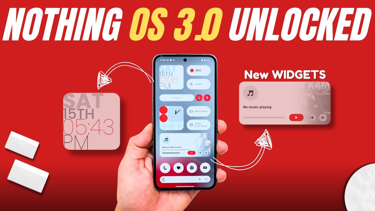 НОВЫЕ ВИДЖЕТЫ МЕНЯЮТ ВСЕ в Nothing OS 3.0