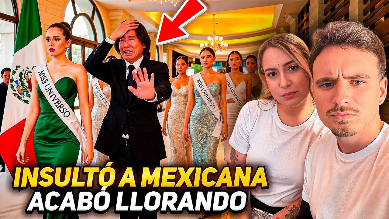 TAILANDÉS INSULTÓ a MEXICANA MISS UNIVERSO y TERMINÓ LLORANDO 🇲🇽😭 **el karma en estado puro**