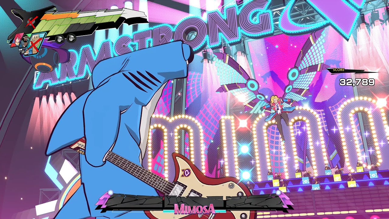 Left Shark and 808 Cat destroy Mimosa | Hi-Fi RUSH (Mimosa Bossfight)