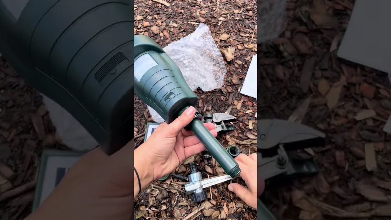 Bird Control Australia - Assembly of Motion Activated Sprinkler