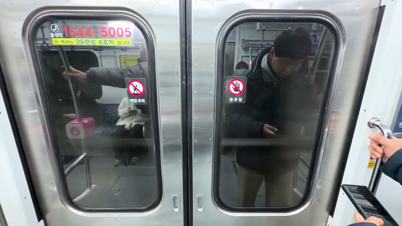 부산1호선 다대포해수욕장행 139편성 시청~부산진 주행영상