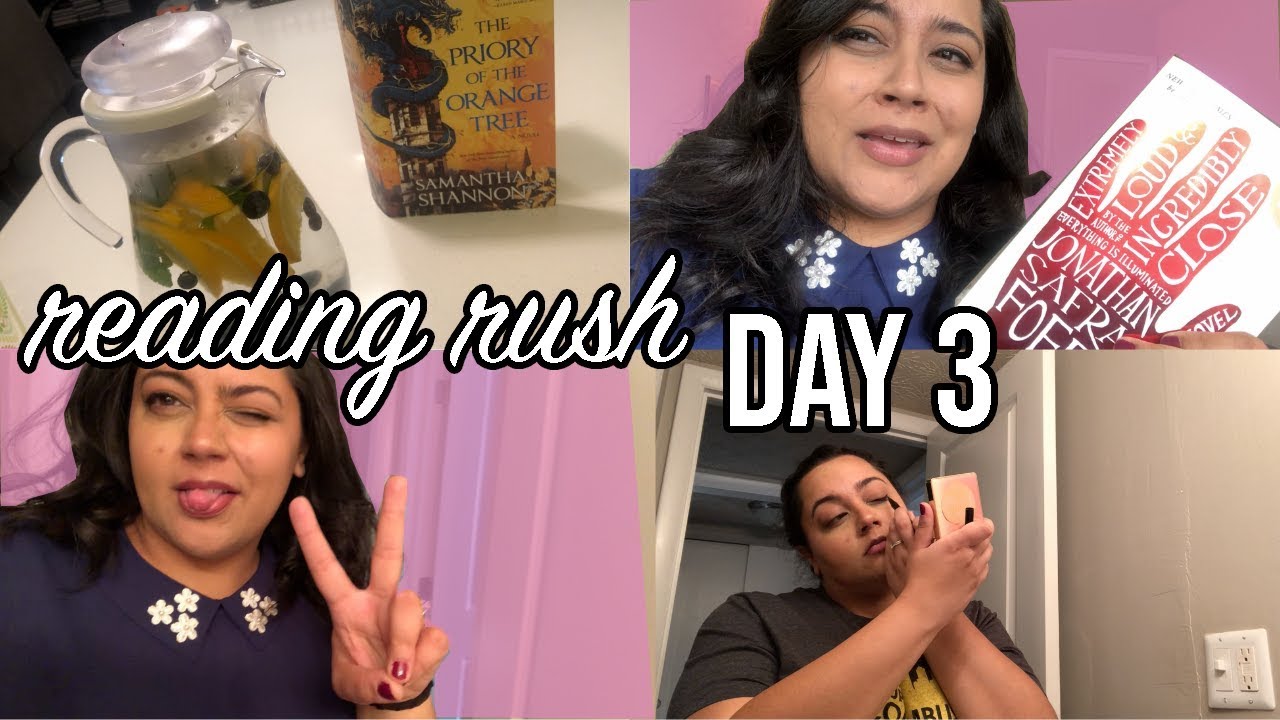 The Reading Rush Day 3 vlog + challenge