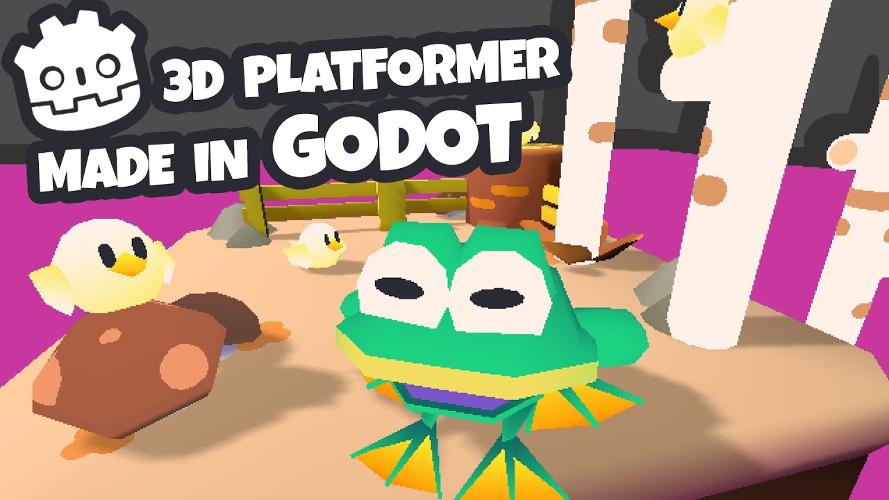Платформер Godot 3D — улучшение моей инди-игры Bufo Jump