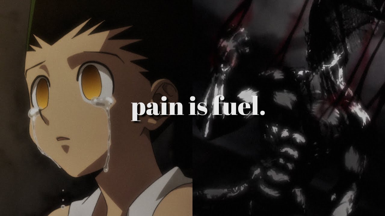 use your pain as fuel.