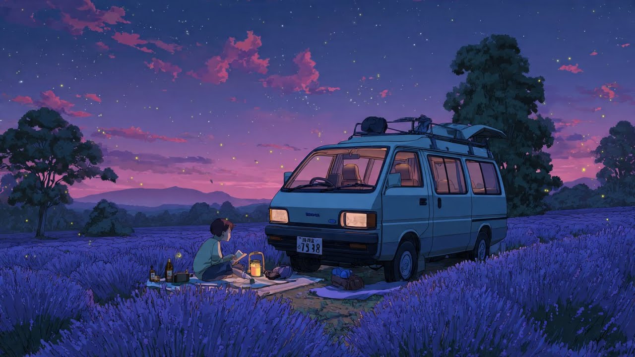 🚐 Nonstop Van Life Lo-fi | Cozy Roadtrip Chill Mix | Study, Relax, Sleep