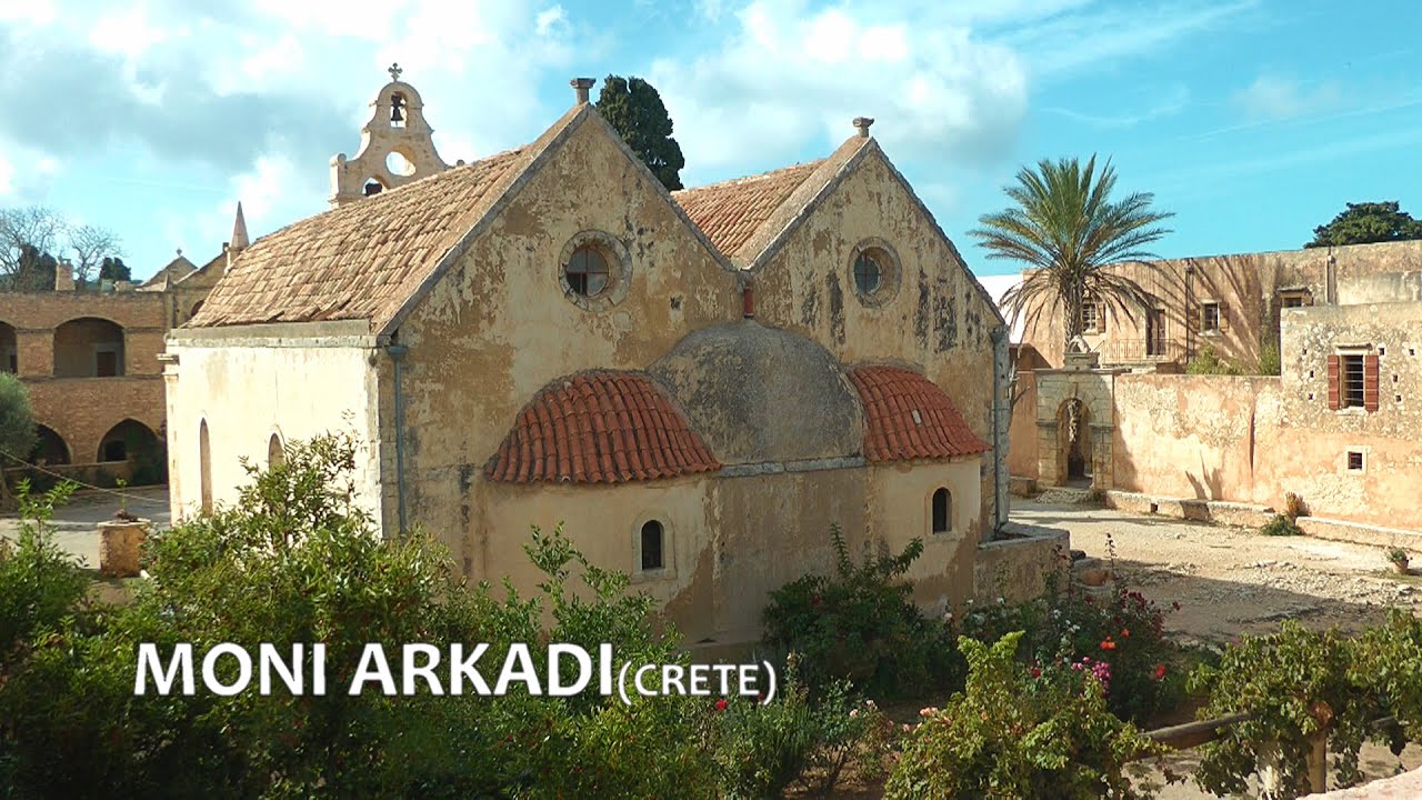 CRETE (GREECE) monastery of Arkadi
