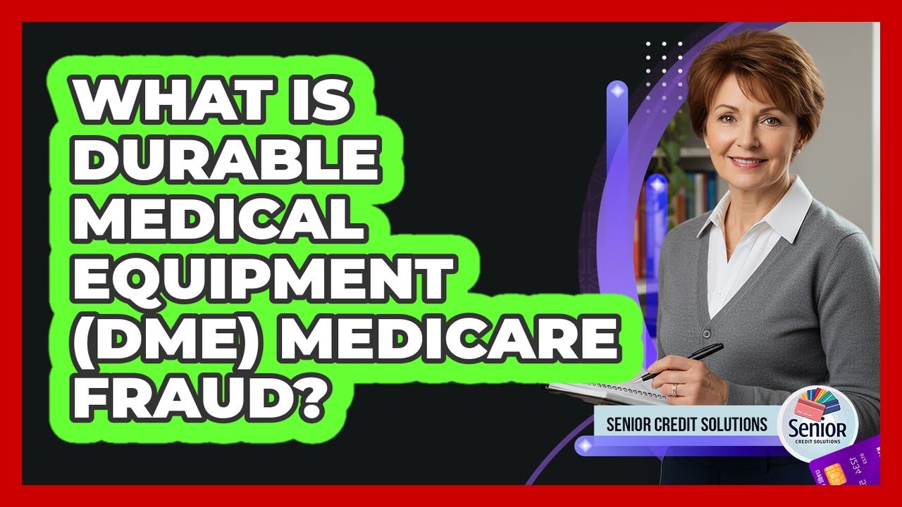What Is Durable Medical Equipment (DME) Medicare Fraud? - Senior Credit Solutions