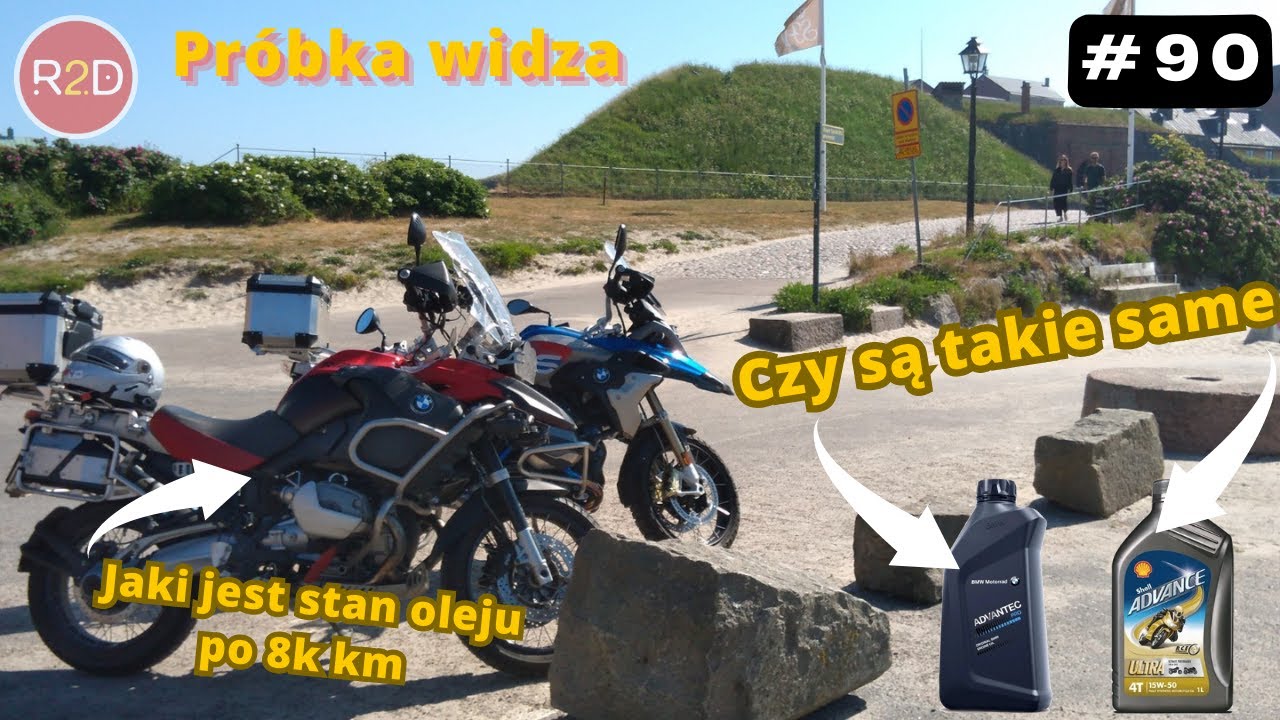 Jaki olej do motocykla? Jak degraduje? BMW R1200 GS Adv, Advantec Pro czy Shell Advance 15W-50 ? #90