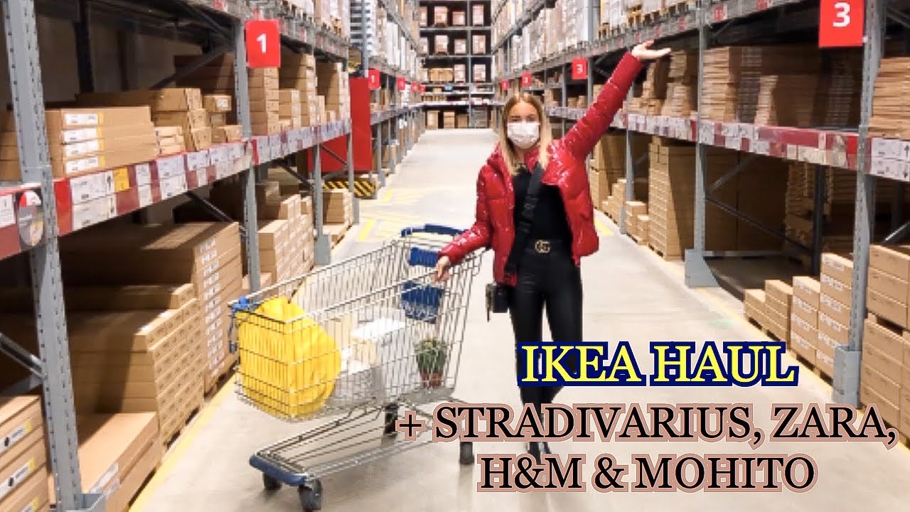 IKEA HAUL 🥳 + STRADIVARIUS, ZARA, H&M HOME & MOHITO HAUL