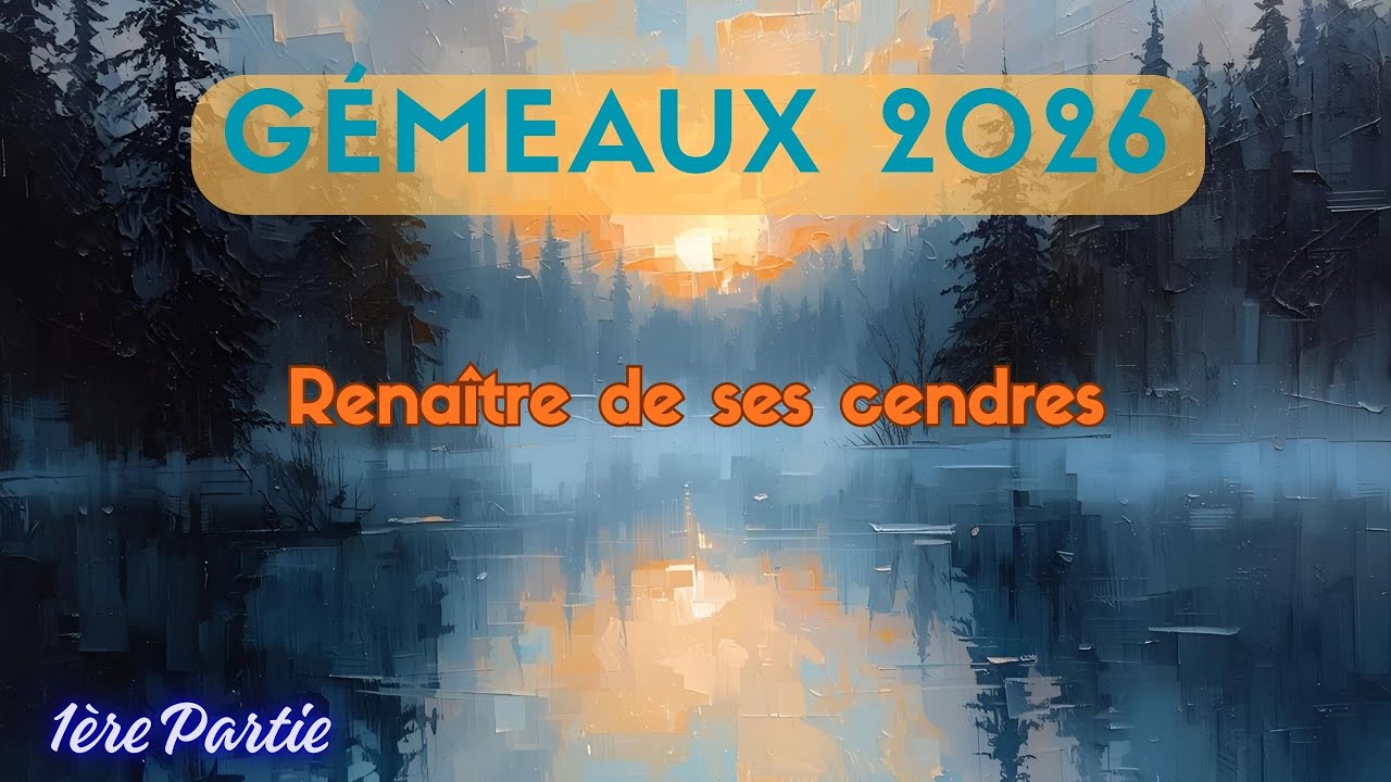 ♊GEMEAUX guidance astro 1er semestre 2026✨Vous renaissez de vos cendres 🐦‍🔥❤️‍🔥🦋
