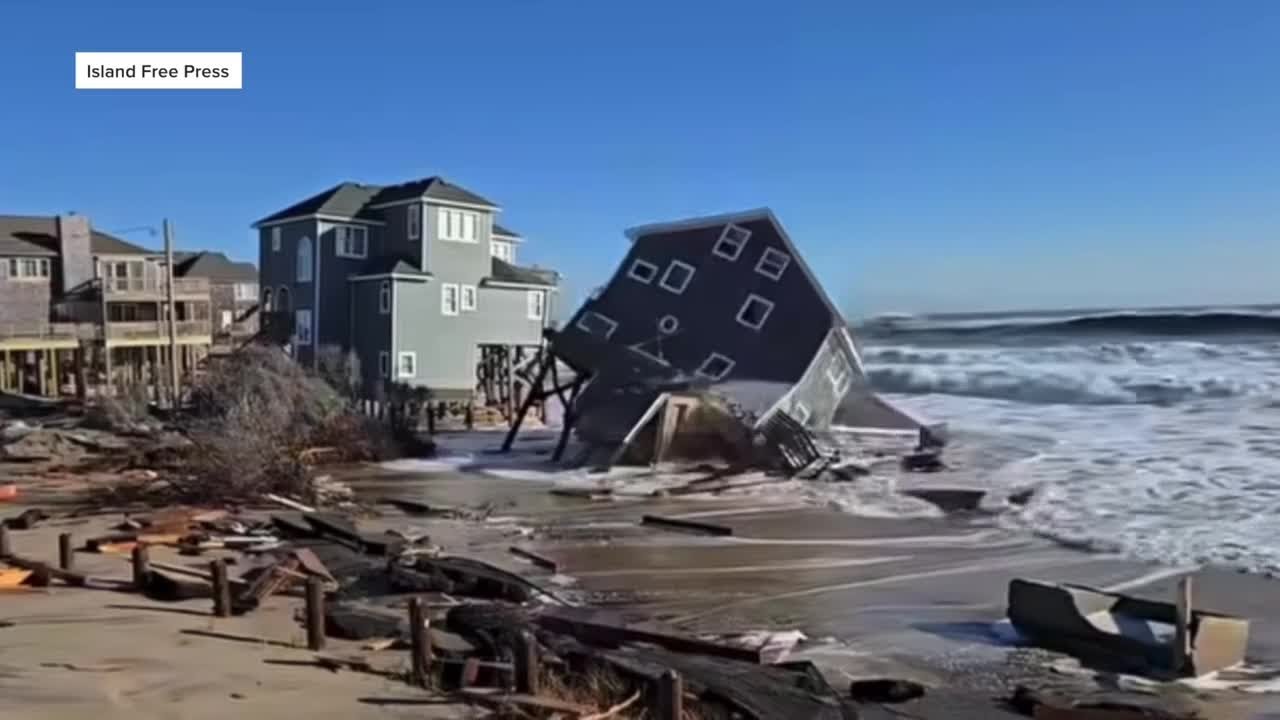 'We loved that house:' Man heartbroken to learn family's longtime vacation home collapsed in Buxton