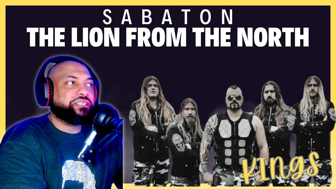 AMERICAN REACTS TO | SABATON - The Lion From The North (Official Lyric Video)