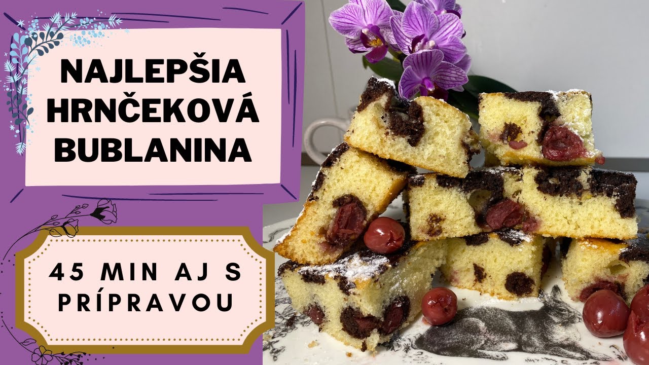 Najlepšia hrnčeková BUBLANINA | Jednoduchý recept na nadýchanú ovocnú bublaninu | Zvládne každý :-)