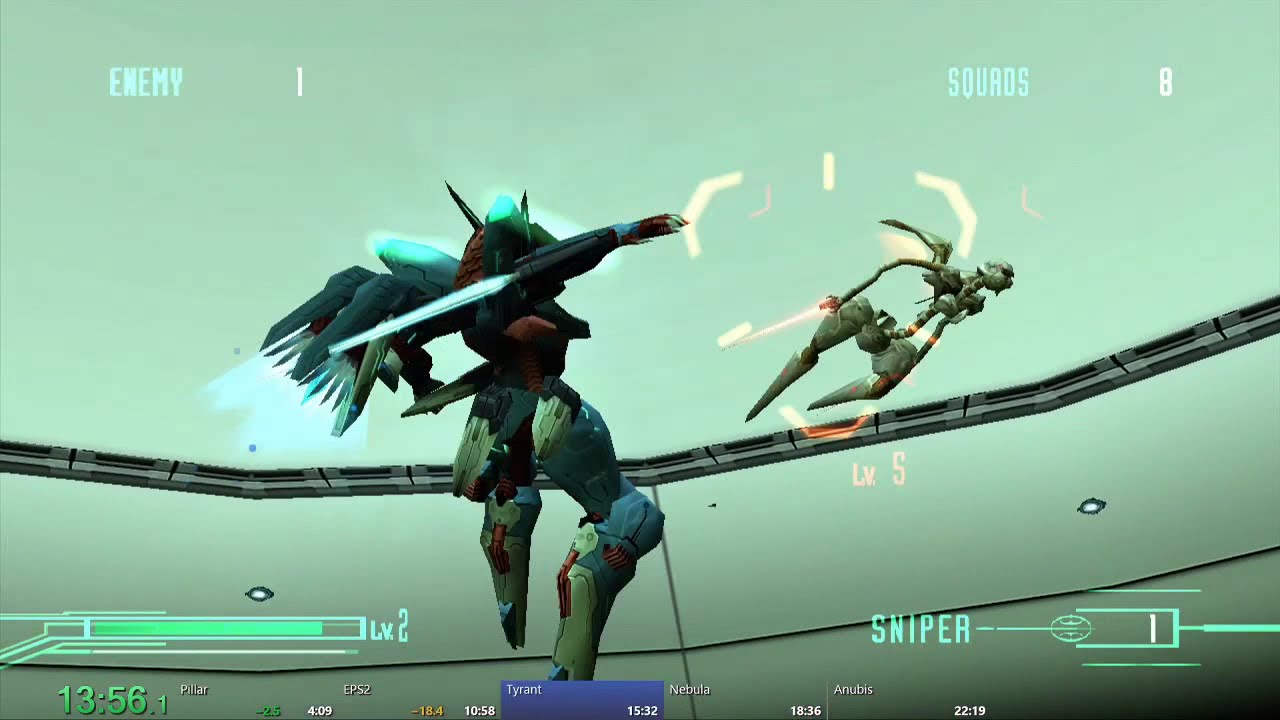 Zone of the Enders Speedrun in 22:08