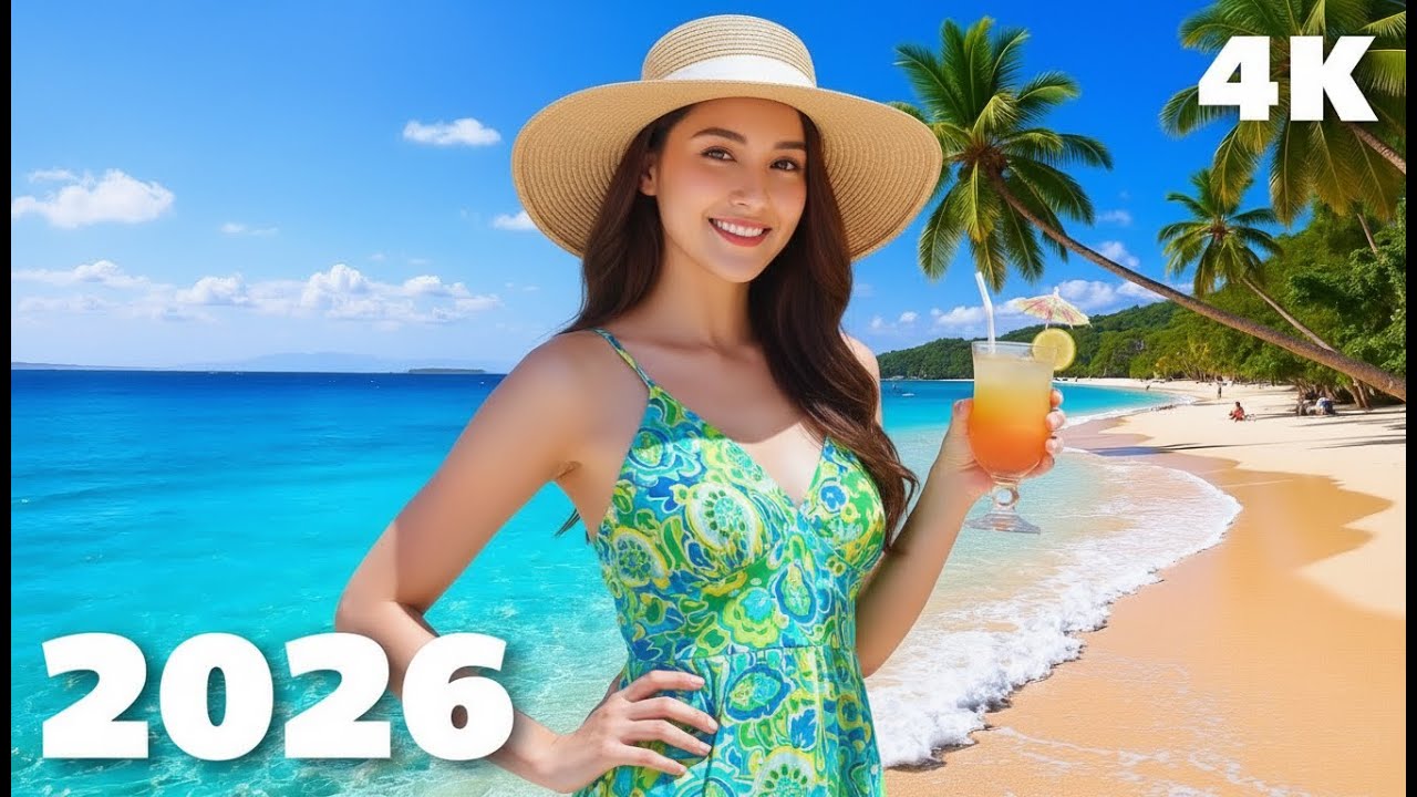 Tropical Escape 2026 🌅 Best Summer Chill & Relax Deep House Mix 4K UHD