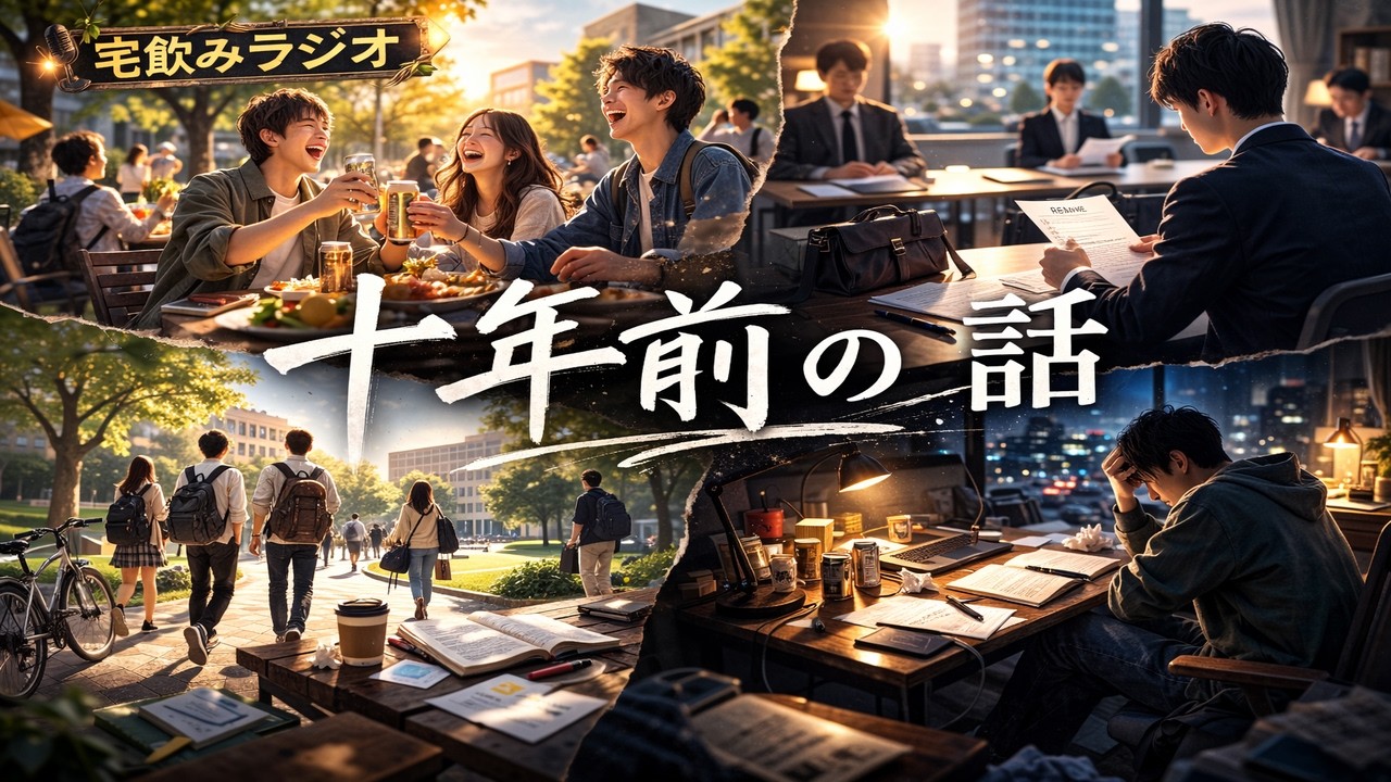 十年前の話/「大学四回生は人生最高の瞬間の一つである」他