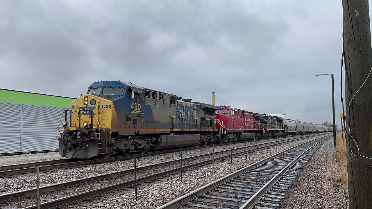 AN AMAZING DAY AT GALEWOOD FT. Full Metra evening rush, CP, NS, CSX, and more! 2/10/23