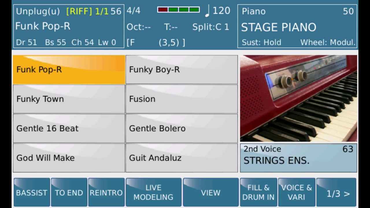 KETRON SD9/60/90 AJAMSONIC Style Funk - 2