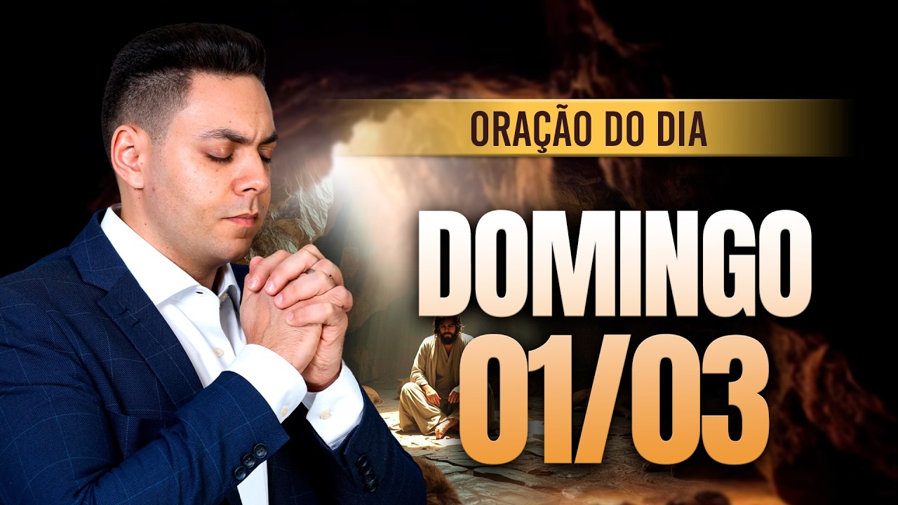 ☀️Oração do dia 01/03 ⏰06h  Pastor Fernando Branco