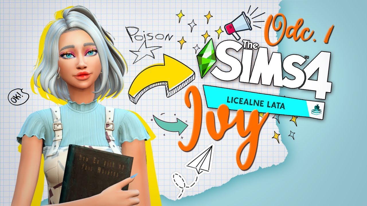 Przeprowadzka do nowego miasta - The Sims 4 Licealne Lata Ivy First Look, odcinek 1