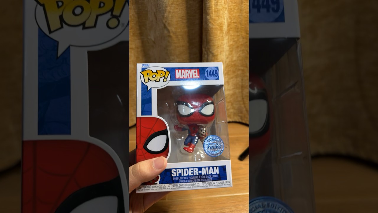 FUNKO POP SPIDER MAN WITH DOG