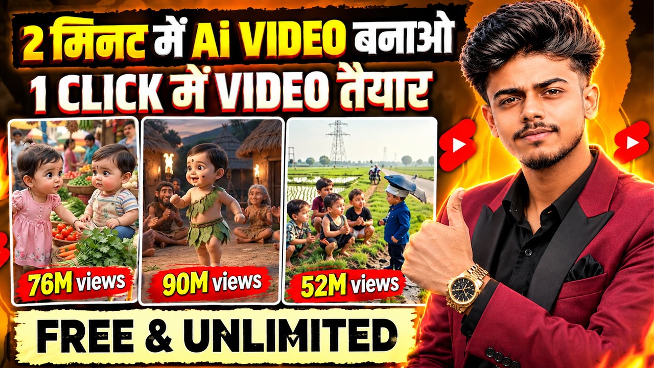 Bina Face Dikhaye AI Video Kaise Banaye | Step-by-Step Guide 2026 🚀