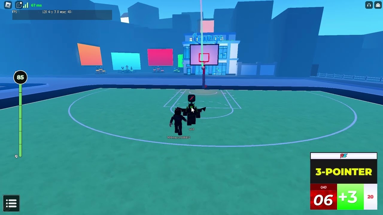 PLAYING HOOPZ BUT EVERY SCORE IS A TRICKSHOT (Roblox Hoopz)