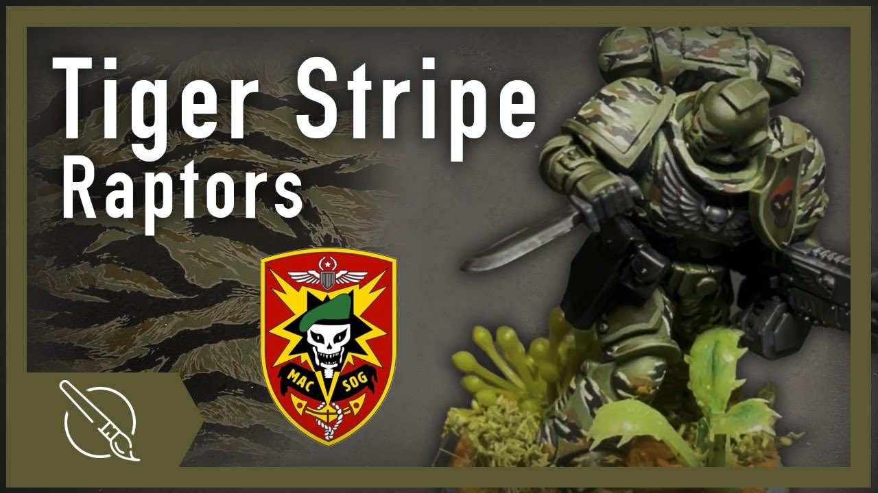 Welcome to the Space Rice Fields - Tiger Stripe Camo Painting Guide