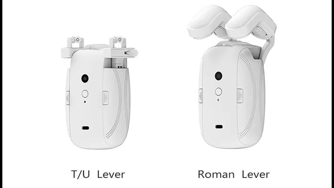 Smart Curtain Robot Voice Control APP Control Timer Switch Roman Pole