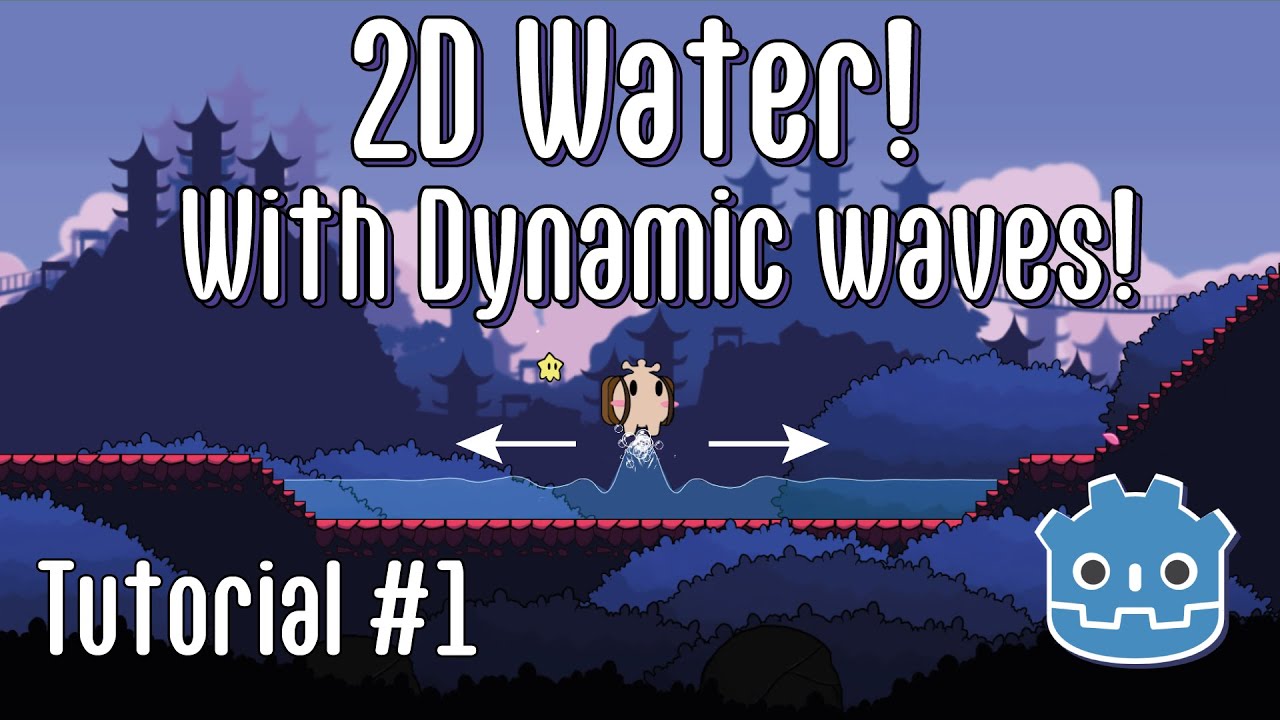How to Make Water with Dynamic Waves! - Godot Tutorial #1