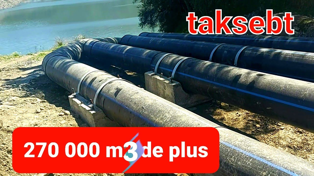 la digue du barrage taksebt