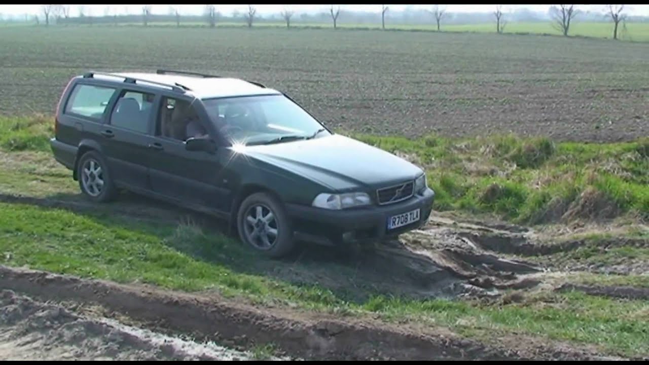 Volvo V70XC off roading 22.3.09