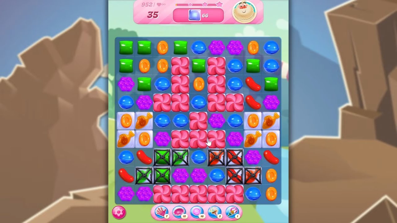 Candy Crush Saga LEVEL 952 NO BOOSTERS (new version)🐟☑️