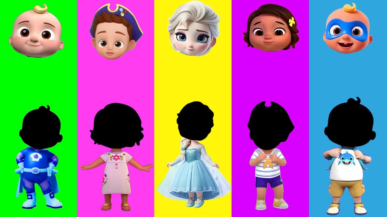 Wrong eyes👀 NEW EPISODES/ Sheriff Labrador x Rocky & BabyBoss Puzzle Wrong HeadsEYE PUZZLE WORLD