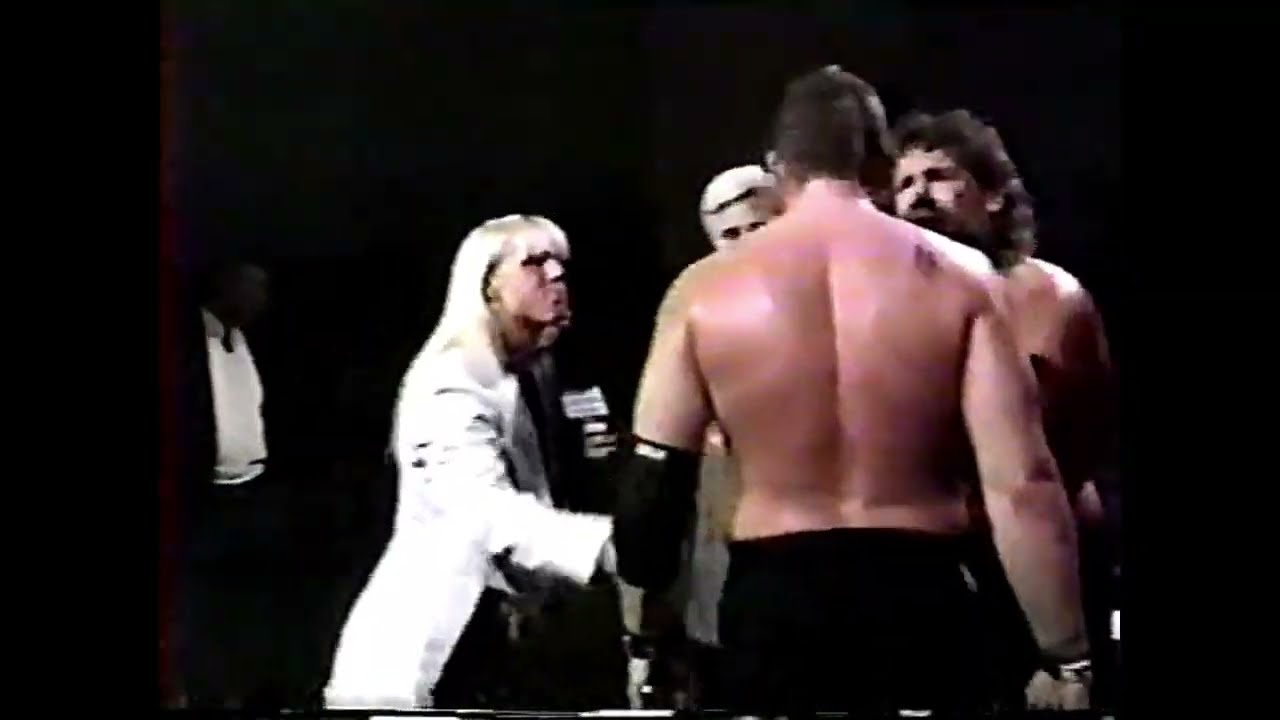 Brandon Baxter & Tracy Smothers turn on Jesse James Armstrong  USWA Feb 1996