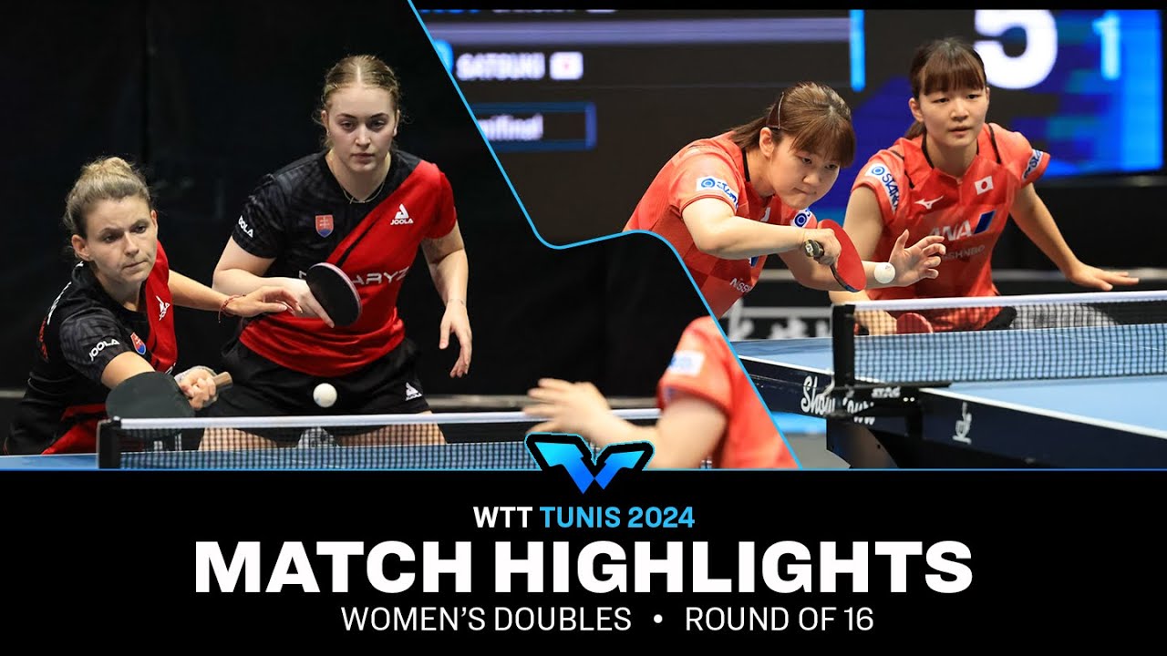 Sakura Yokoi/SatsukiOdo vs Ema Labosova/Nikoleta Puchovanova | WS R16 | WTT Contender Tunis 2024