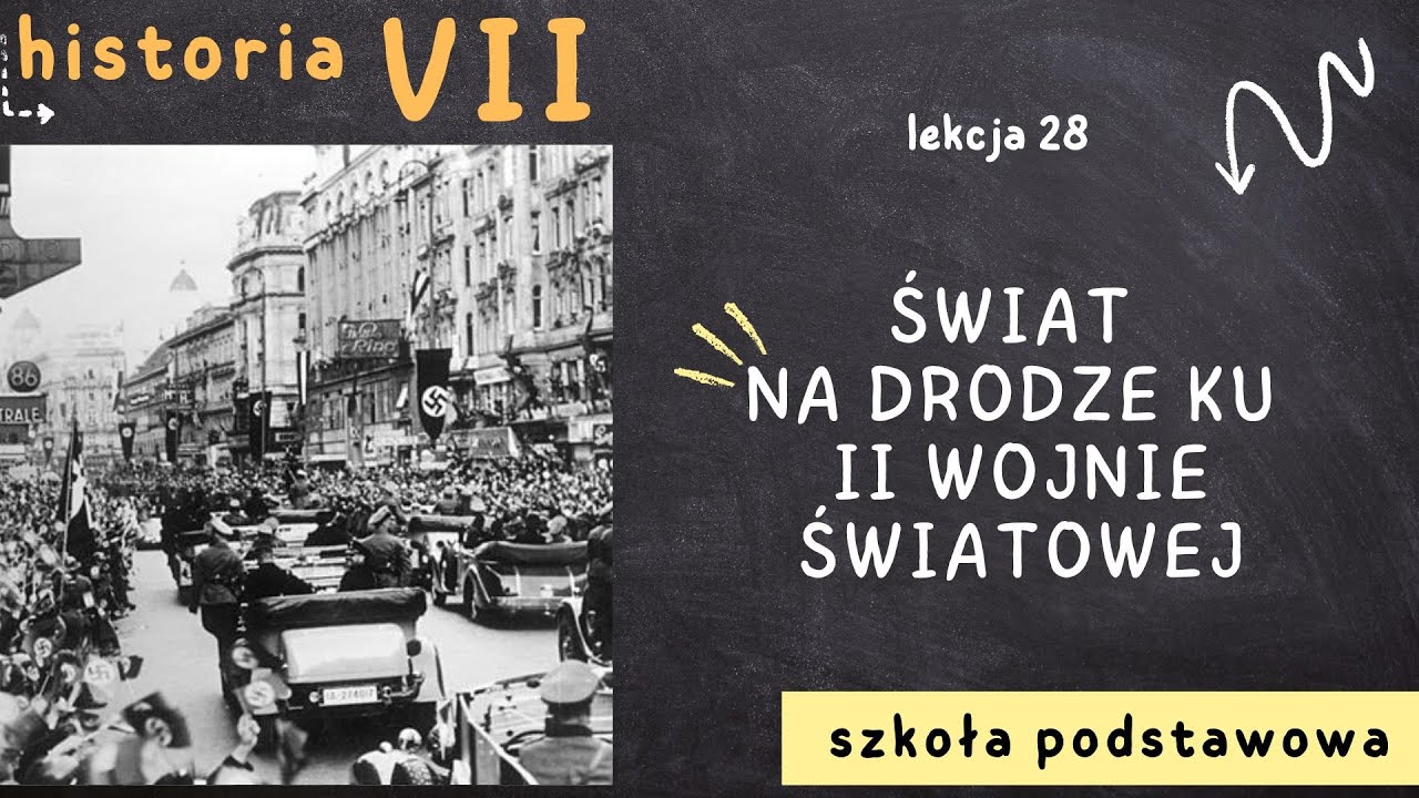 Historia 7 [Lekcja 28 - Świat na drodze ku II wojnie światowej]