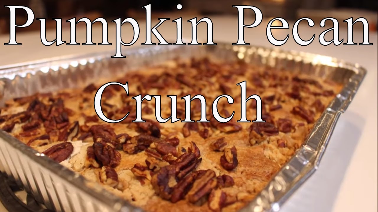 Pumpkin Butter Pecan Crunch Cake With Linda's Pantry