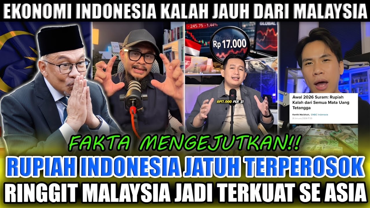 DUNIA TERDIAM‼️ Ringgit Malaysia NAIK GILA, Rupiah KENA TAMpar Fakta Pahit