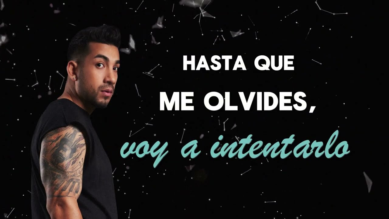 Idéntico - Hasta que me olvides (Lyric Video)