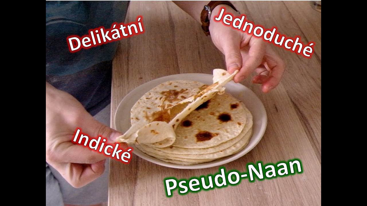Indické placky naan - ověřený recept, který je na placky pita :)