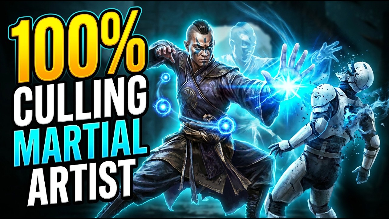 Гайд на билд Martial Artist с 100% шансом добивания (Culling Strike) для PoE 2 0.5
