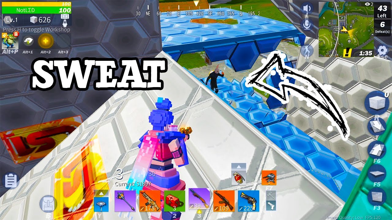 He was sweating edits, I pickaxed him 😂😂😂 (Creative Destruction)