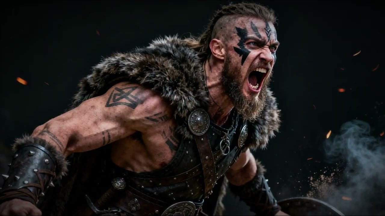 Pure Rage Mode: Viking War Drums for Intense Gym Training, Aggression & Power | 1 Hour